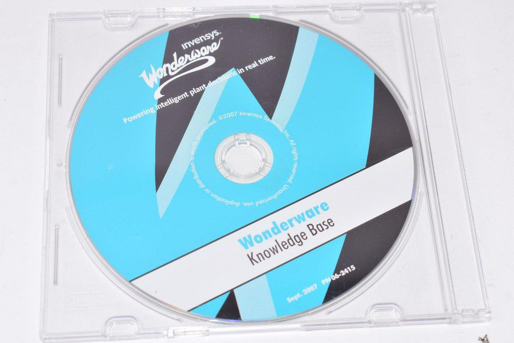 Invensys Wonderware Knowledge Base CD – VB Industrial Supply