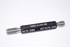 ITG .5625-12 UNC-2B GO PD .5084 NOT GO PD .5152 Thread Plug Gage
