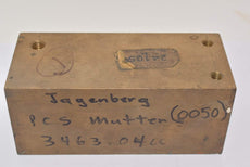 JAGENBERG 3463-0400-0050 Brass Mutter 24105 Solid