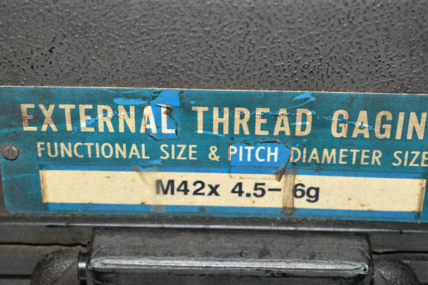 Johnson Gage M42 x 4.5 6g Digital External Thread Gaging Comparator In ...