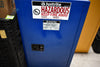 Justrite 861528 Piggyback Hazardous material Fire Steel Safety Cabinet, 15 gal, Steel, Blue