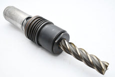 Kearney & Tracker Style 1'' End Mill Tool Holder Collet Chuck 1-3/4'' Shank 12'' OAL