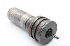 Kearney & Tracker Style 1/4'' End Mill Tool Holder 1-3/4'' Shank w/ drill bit 6'' OAL