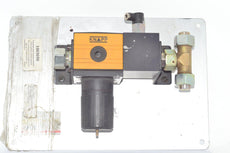 Knapp 100350 AIR PRESSURE REGULATOR control valve plate pneumatic Pressure Plate