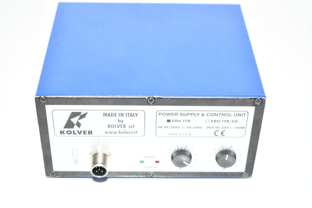 Kolver EDU1FR Single output, adjustable speed Control Unit Power Suppl ...