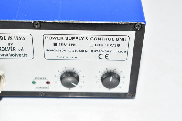 Kolver EDU1FR Single output, adjustable speed Control Unit Power Suppl ...