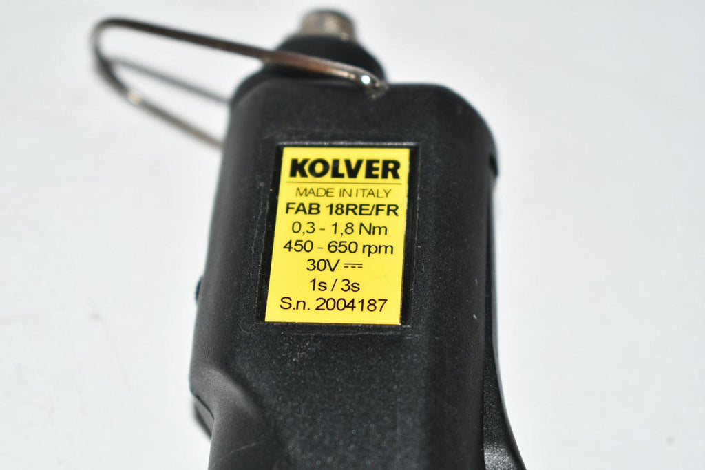 Kolver Tools Kolver FAB18RE/FR Electric Torque Screwdriver Tool 0.3-1.8 Nm 450-650 ...