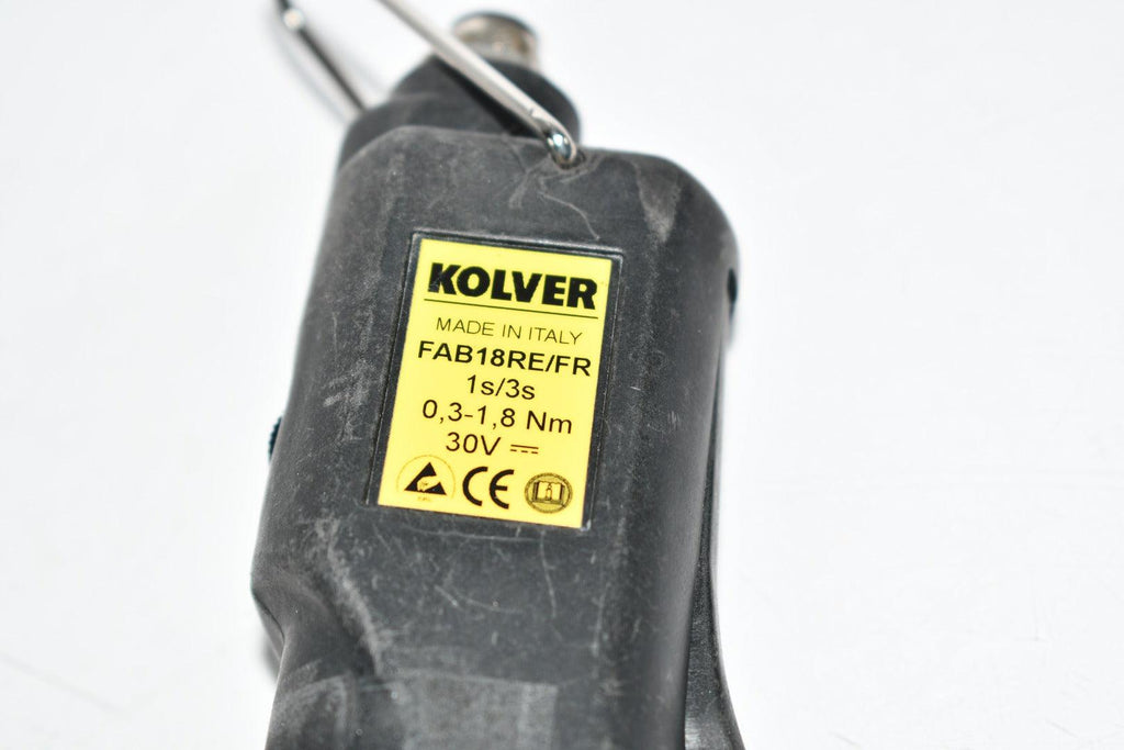 Kolver FAB18RE/FR Inline Electric Torque Screwdriver 10 in. lbs. 0.3-1 ...
