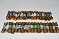 Large Lot of NEW & Used Vintage Fuses Edison Bussmann Fusetron & Others