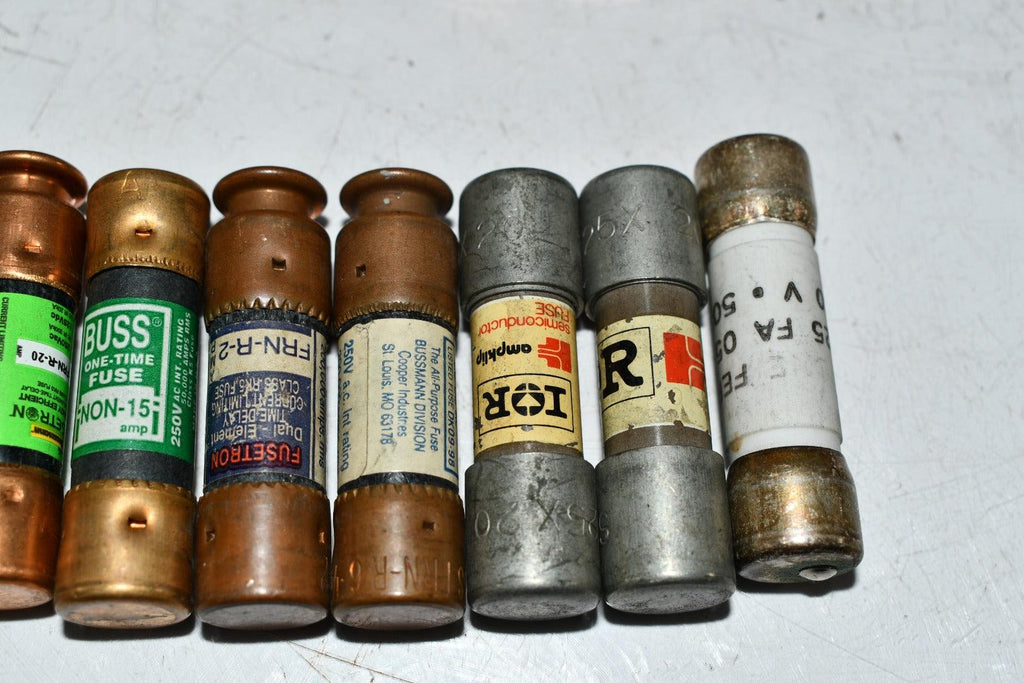 Large Lot of NEW & Used Vintage Fuses – VB Industrial Supply