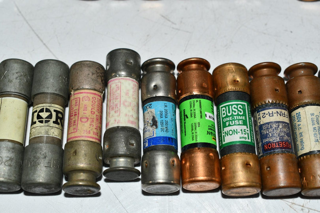 Large Lot of NEW & Used Vintage Fuses – VB Industrial Supply