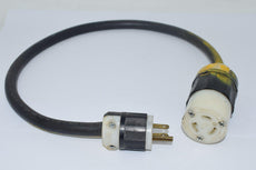 Leviton 2313 L5-20R 5266-C 5-15 Plug Receptacle 31'' OAL Power Cable