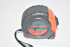 LICHAMP Tape Measure 30-Foot, Measuring Orange Black