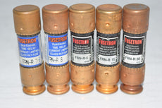 Lot 0f 5 Fusetron Time Delay Fuses