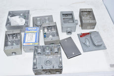 LOT ELECTRICAL BOXES (SOLD AS IS)