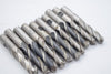 Lot of 10 1/2'' & Others End Mills Cutters PCT Putnam & More