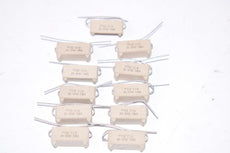 Lot of 11 NEW P312 ECG 39 OHM 5% 5W Cement Wirewound Resistors