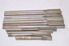 Lot of 12 HSS Extension Reamers Chucking Reamers, Mixed Sizes Mixed Brands