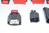 Lot of 12 NEW Connector Kit Qwikdata Plug Assy Harness