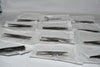 Lot of 12 Packs of Stainless Tweezers Scissors Forceps