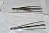 Lot of 12 Packs of Stainless Tweezers Scissors Forceps