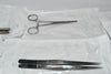 Lot of 12 Packs of Stainless Tweezers Scissors Forceps