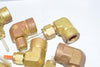 Lot of 13 Parker Swagelok Brass Fitting Mixed Lot