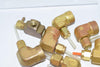 Lot of 13 Parker Swagelok Brass Fitting Mixed Lot