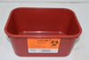 Lot of 14 NEW VWR 19001-003 Sharps Container, 1Gal Red (3.8 L)