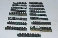Lot of 17 Memory Ram Stick Modules, Mixed Lot Various Brands