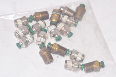Lot of 17 NEW Applied Insta-Lok Male Connector Fittings, 5/32'' x 1/4'' , 31824