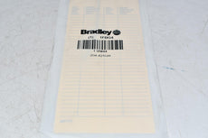 Lot of 18 NEW Bradley 204-421 Inspection Tag