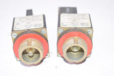 Lot of 2 Allen Bradley 800MR-QT24 Series B Pushbutton Switches