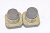 Lot of 2 Allen Bradley 800T-A SER T Black Push Buttons, Machine Switches