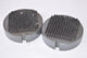 Lot of 2 Amada Strippit Wilson Punch Press Button Brushes 3-1/2'' OD x 1-1/8'' Thick