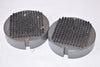 Lot of 2 Amada Strippit Wilson Punch Press Button Brushes 3-1/2'' OD x 1-1/8'' Thick