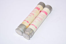Lot of 2 Gould Shawmut TRS45R Tri-Onic Time Delay Fuses