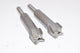 Lot of 2 HSS 4 Flute Cutters 1/2'' Cut Dia x 1/4'' Shank x 2-7/8'' OAL