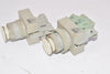 Lot of 2 Idec ABW R810 Push Button Switches - No Caps