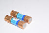 Lot of 2 Littelfuse FLNR 2 1/2 Class RK5 Time Delay Dual Element