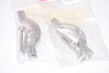 Lot of 2 NEW 1/2'' Pump Clamps, Stainless, Sanitary