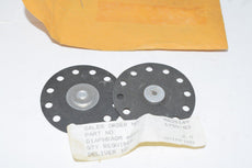 Lot of 2 NEW 6750-83 Diaphragm Assy Seal Gasket