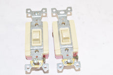 Lot of 2 NEW Arrow Hart 20A 120-277 VAC ONLY Wall Switches