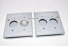 Lot of 2 NEW BELL 123-204 Wet Location Outlet Box Covers