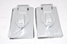 Lot of 2 NEW Bell 5155-0 Single Gang Device Cover