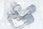 Lot of 2 NEW Brennan C6801-08-10-NWO-SS Stainless Steel 90 Degree Elbow Fitting