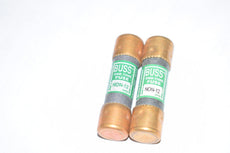Lot of 2 NEW Bussmann NON-12 One-Time Fuses