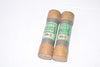 Lot of 2 NEW Bussmann NON-35 OneTime Fuses