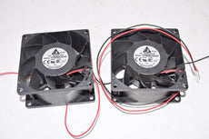 Lot of 2 NEW DELTA ELECTRONICS FFB0824EHE Cooling Fan DC24V 0.75A DC Brushless