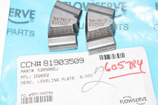 Lot of 2 NEW Flowserve 628996EJ, Leveling Plates